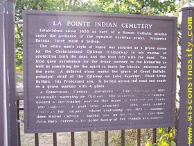 La Pointe Indian Cemetery